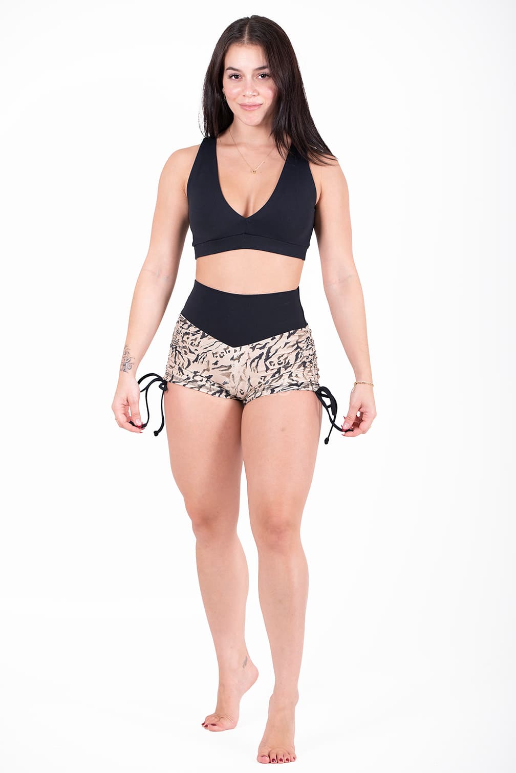 NC Shape Lynx Side Tie Shorts