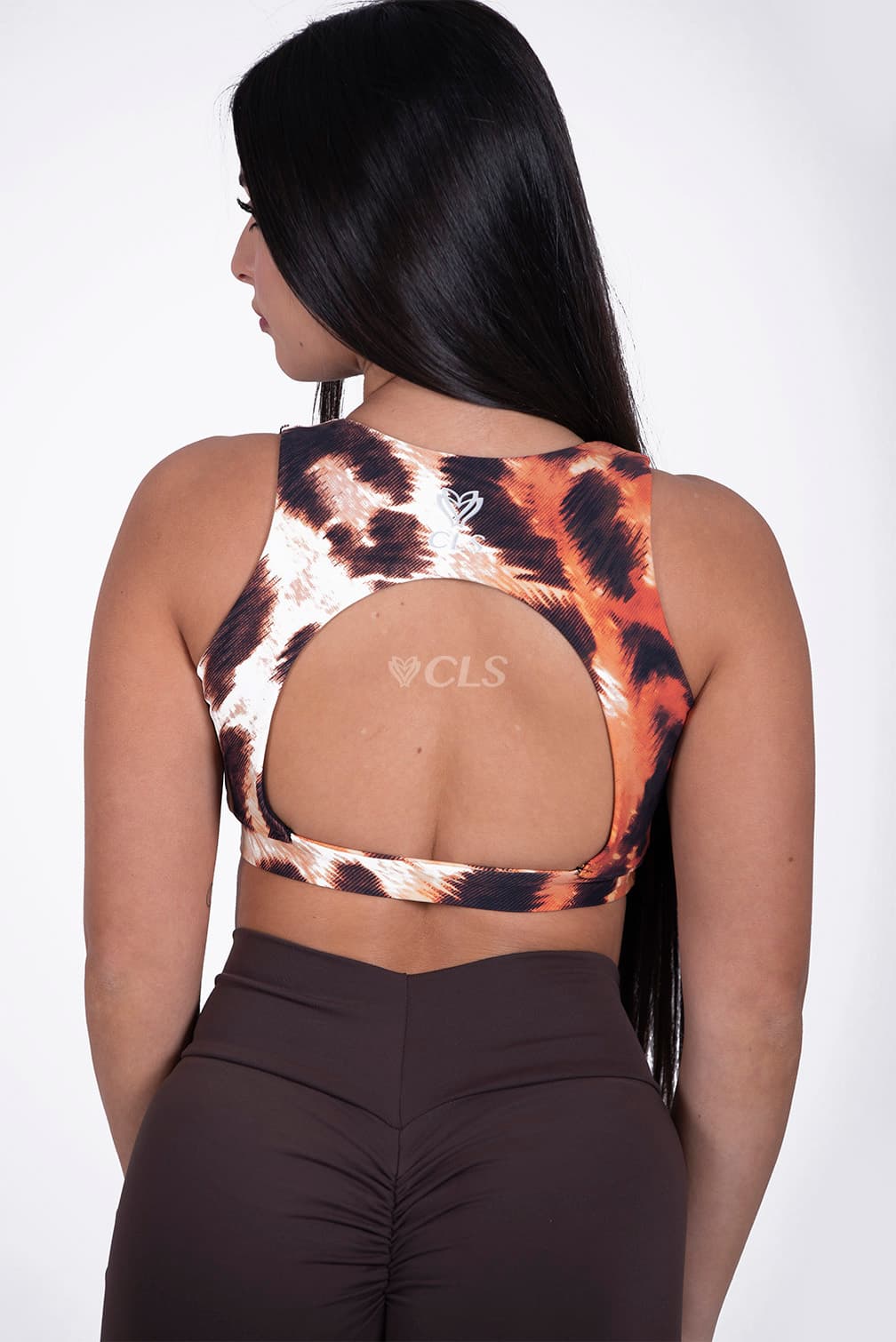 NC Red Leopard Jasmine Top thumbnail 2