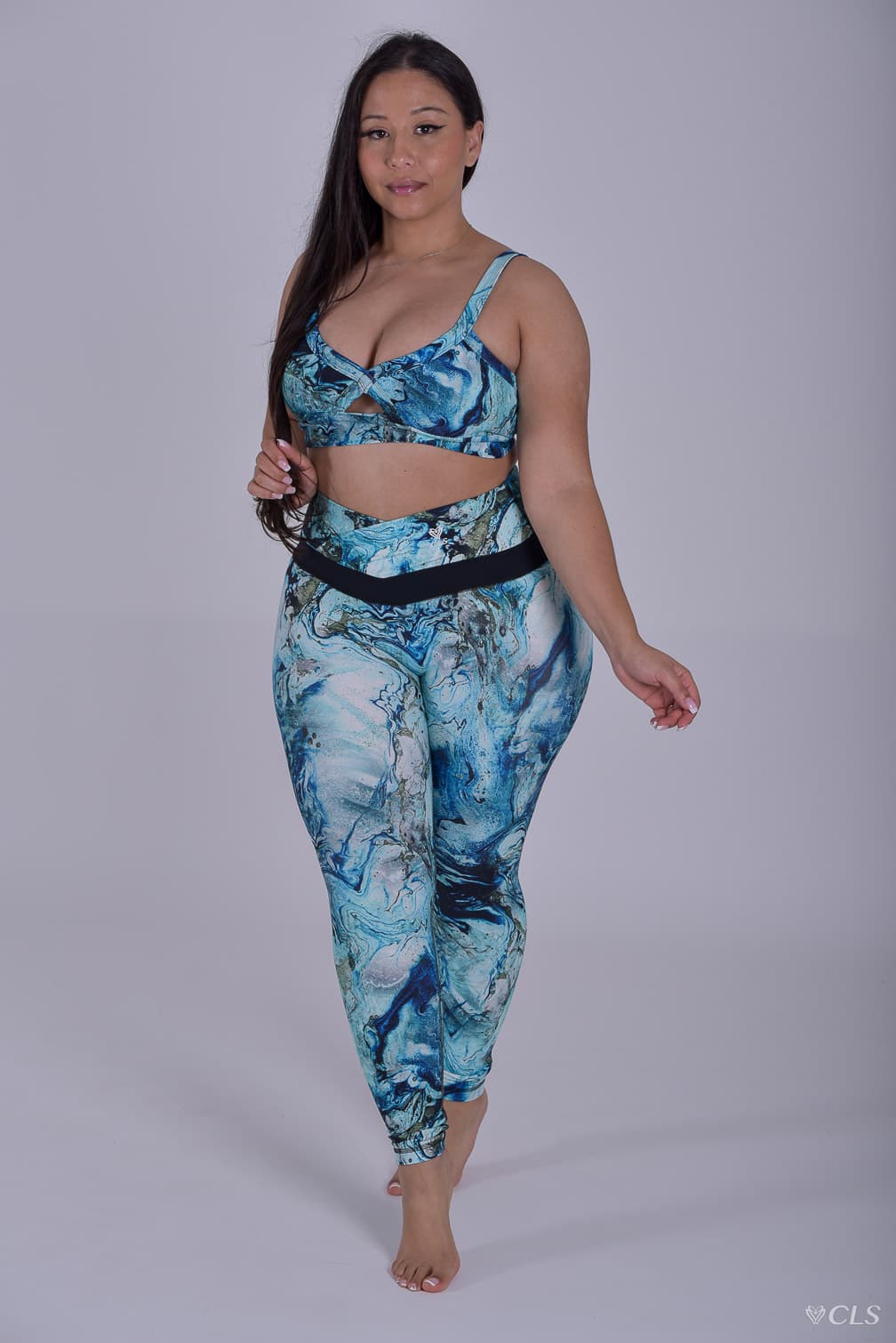 NC Shape Emma Top Ocean Marble