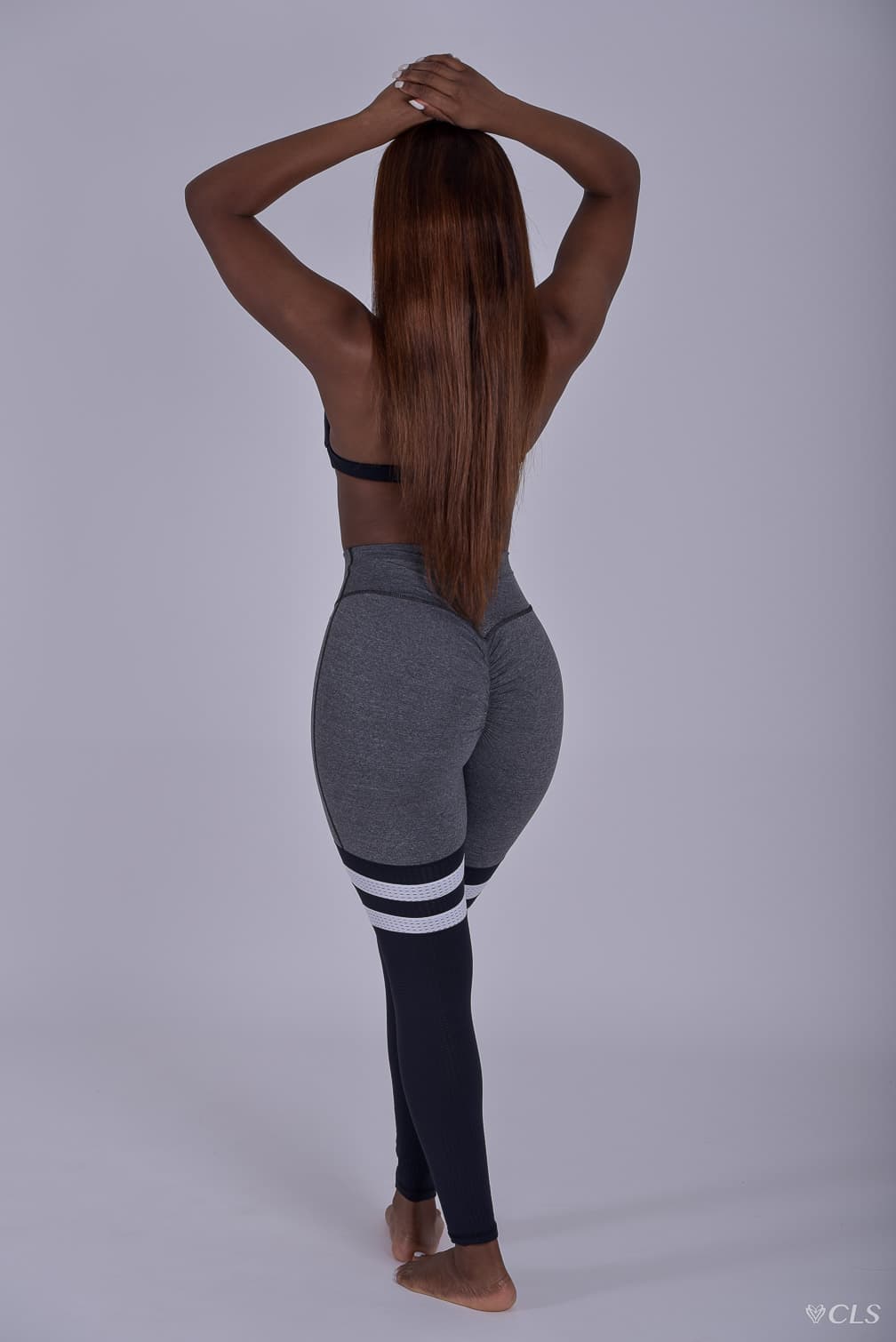 NC Seamless Front Striped Leggings Fuse Dark thumbnail 3