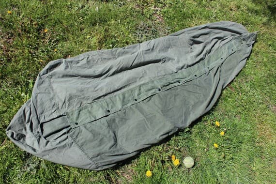 WW2 Sleeping Bag Cotton Water Repellent Tactical Cover