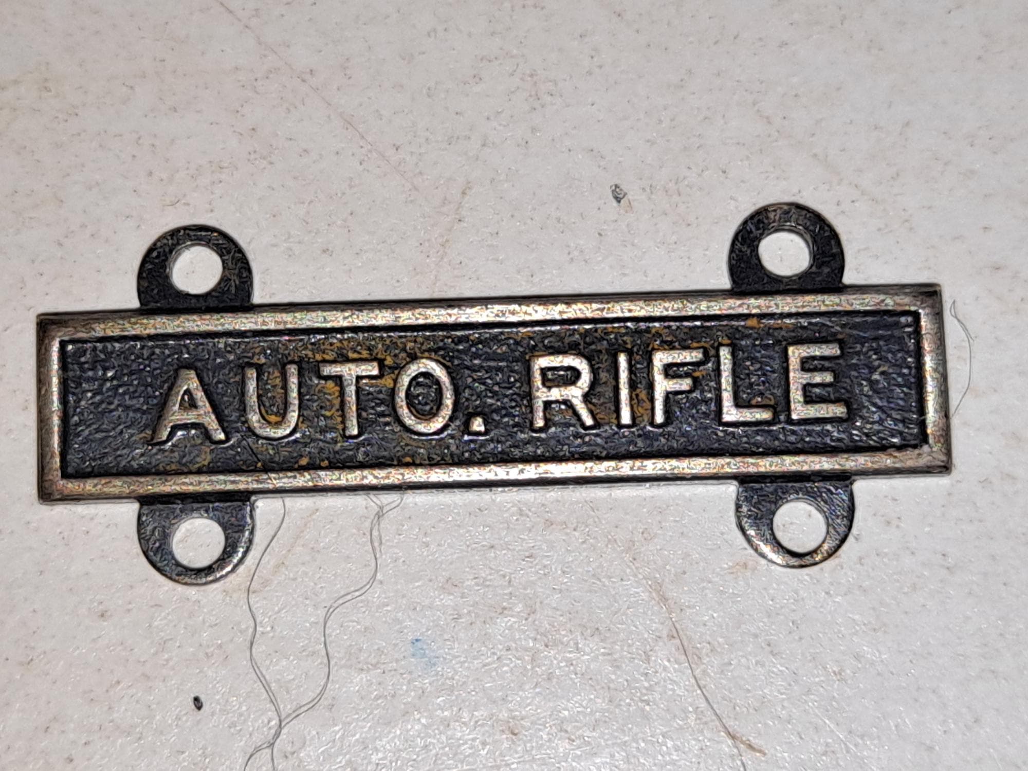 US Army Auto Rifle Tab Insignia