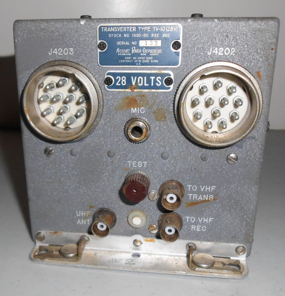 WW2 USAAC TV-10 Radio Transverter