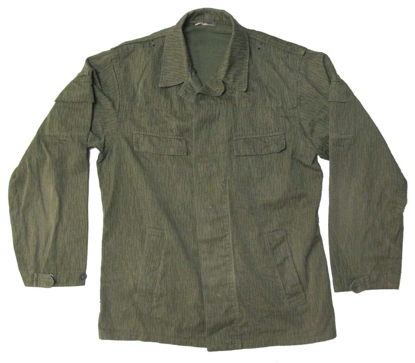 East German NVA Rain Camo Jacket Medium Short 1970