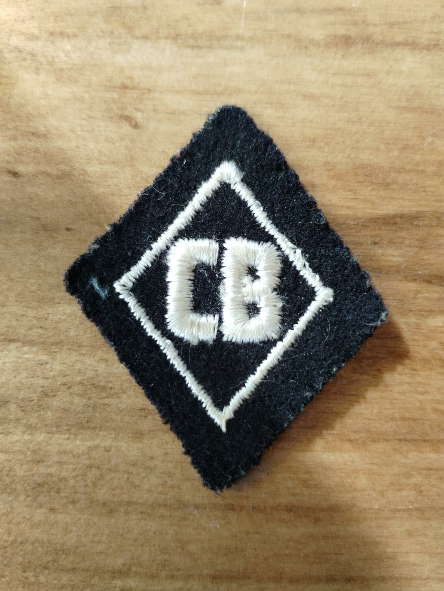 US Navy Construction Battalion Patch – Vintage Collectible