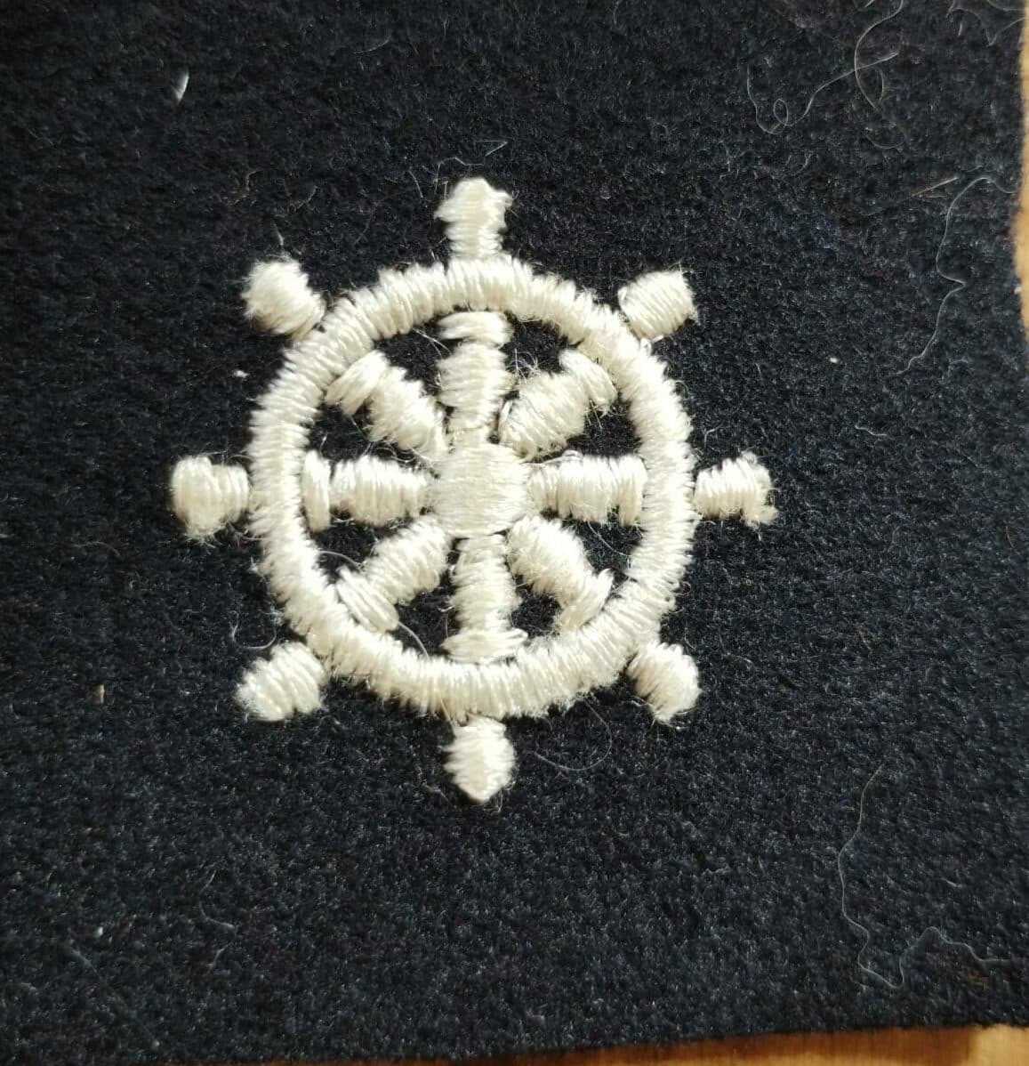 US Navy Quartermaster Patch – Vintage Collectible