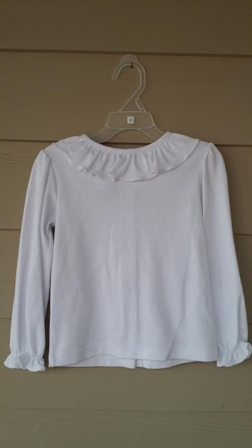 Girls Vintage Collar Shirt