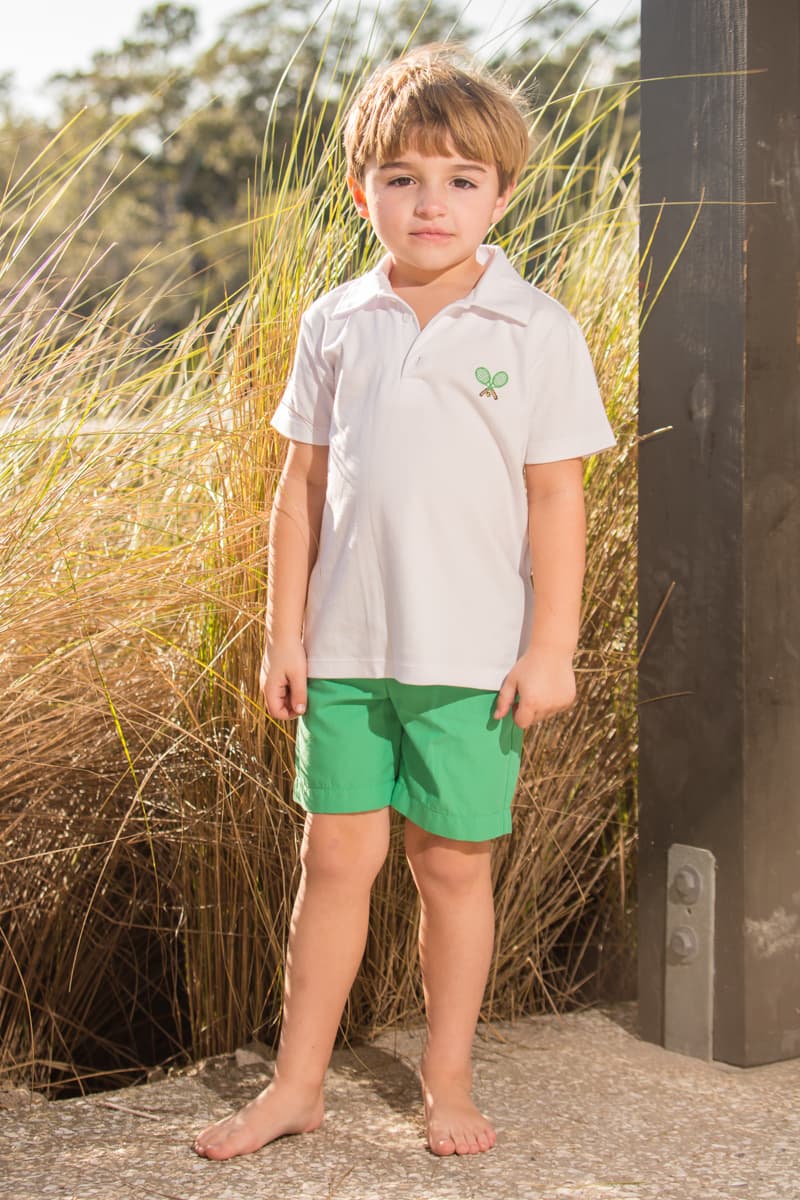 Boys Green Short Set thumbnail 2