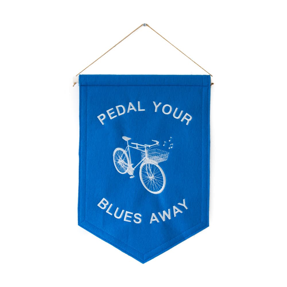 Pedal Your Blues Away Banner