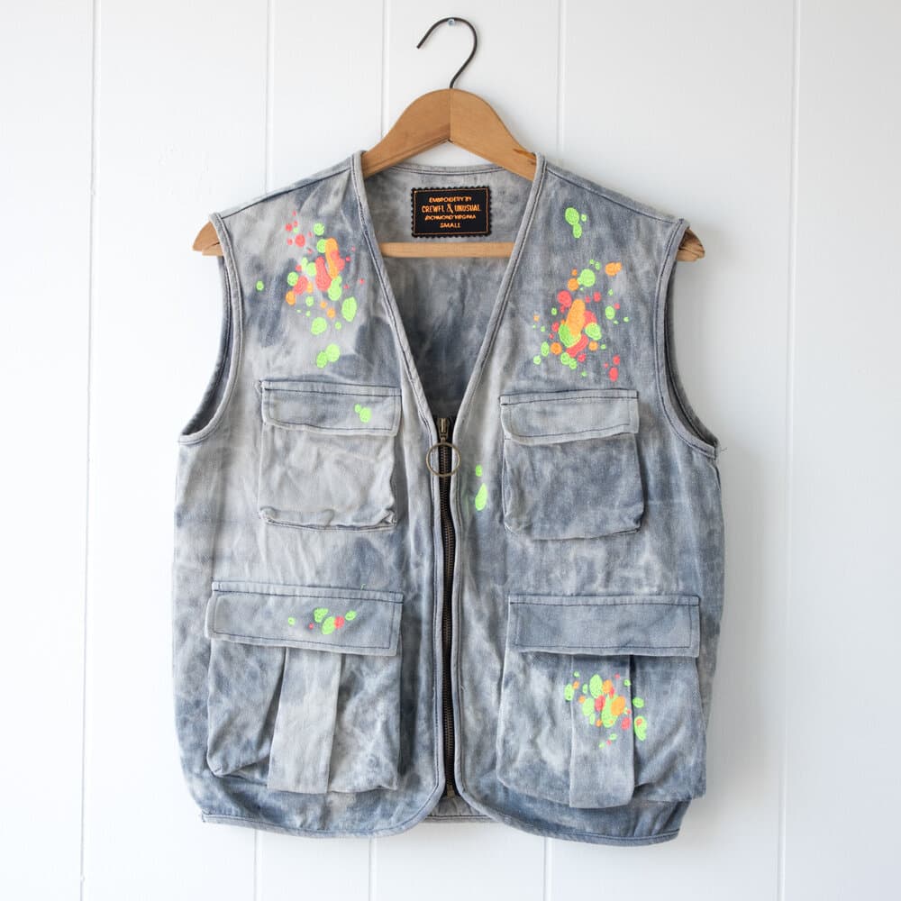 Paint Splatter Vest