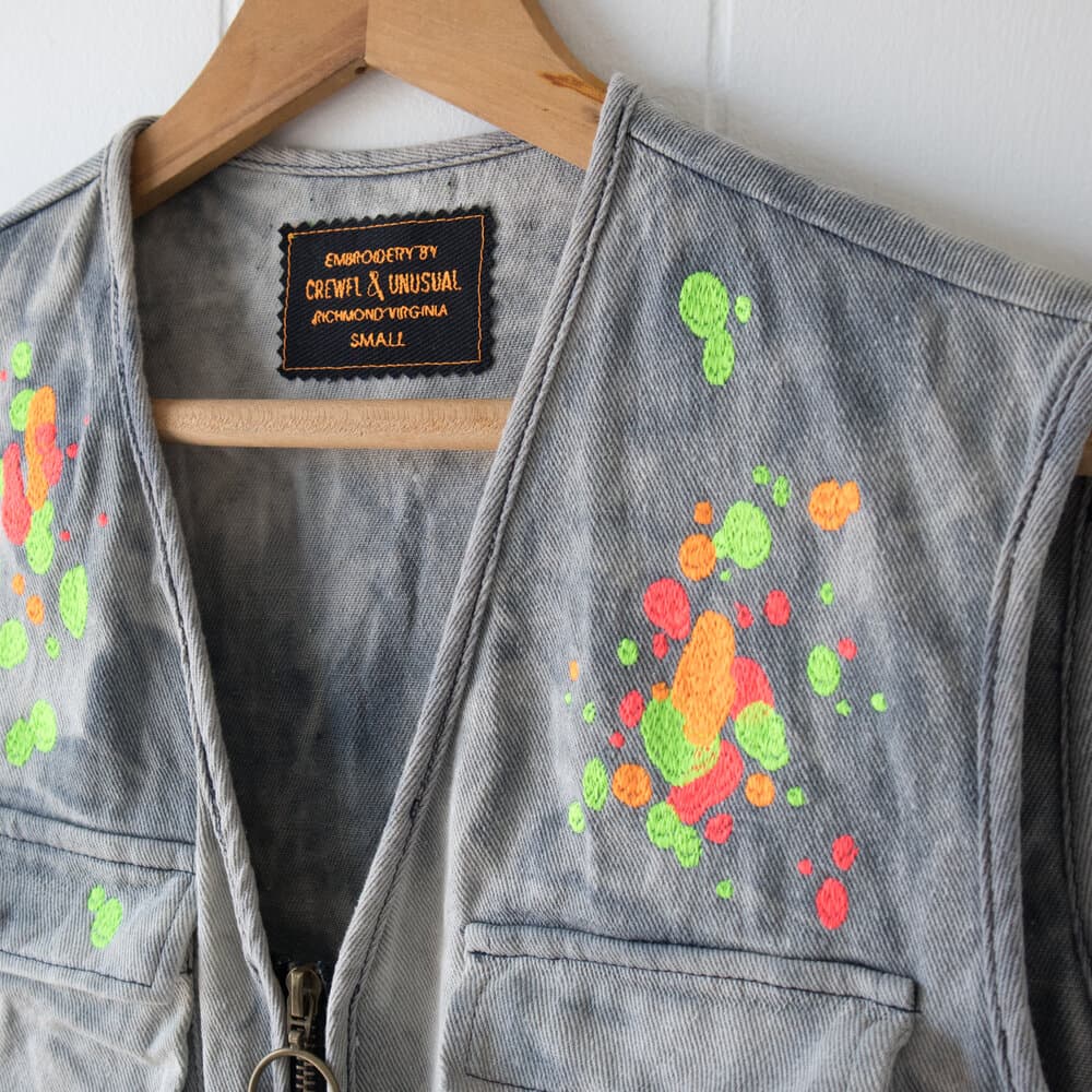 Paint Splatter Vest thumbnail 4