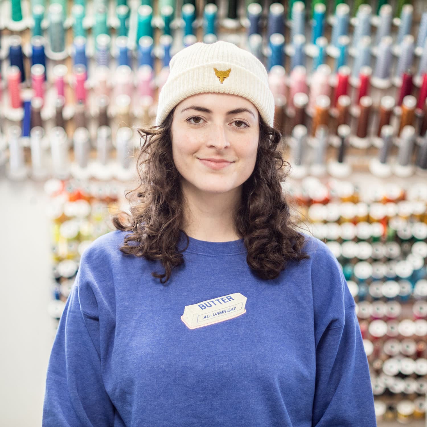 Butter All Damn Day Crewneck Sweatshirt thumbnail 4
