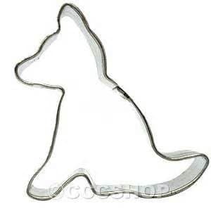 Sitting Dog Cookie Cutter