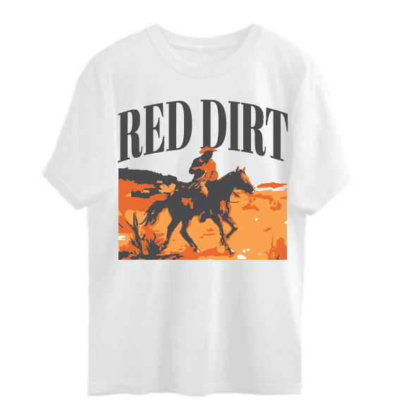 Red Dirt Cowboy Scene Concert Tee