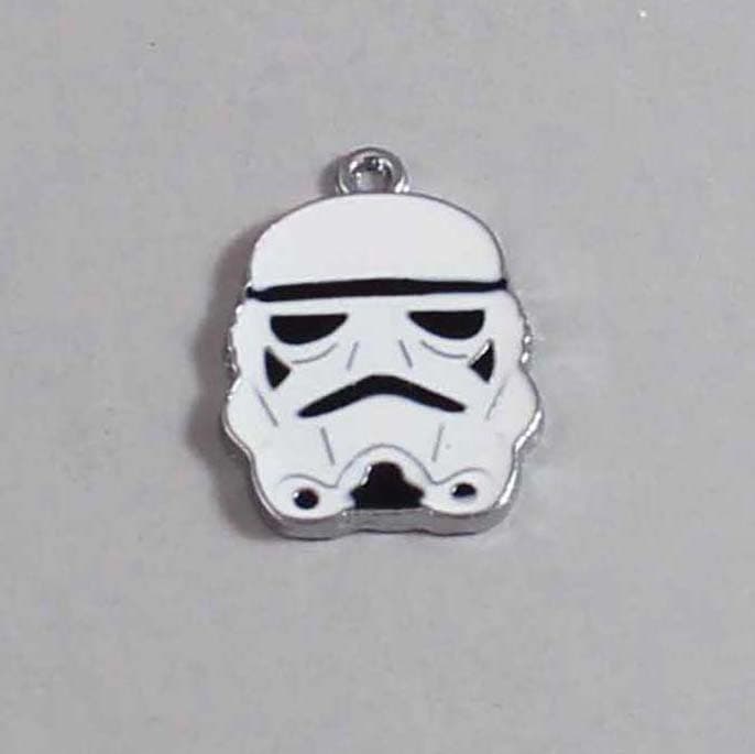 Star Wars Wedding Garter / Space Wars / Stormtrooper / Sci Fi / Storm Tropper – Charm-144