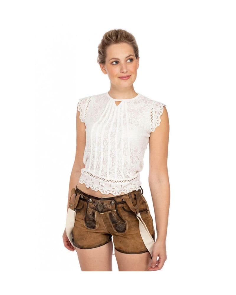 Leni – Burnt Sienna Women’s Lederhosen
