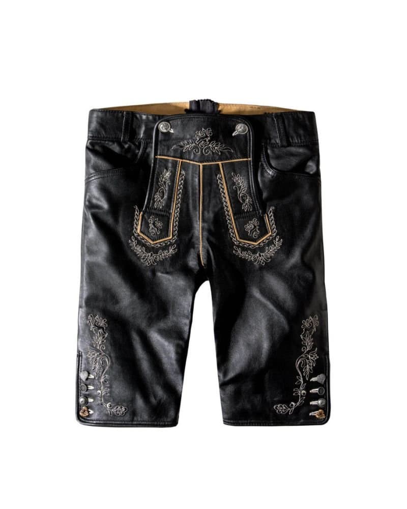 Coburg – Midnight Noir Women’s Lederhosen thumbnail 2