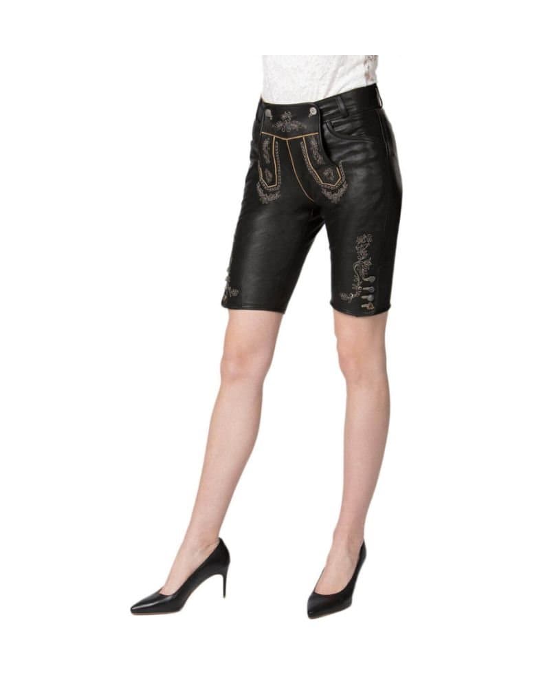 Coburg – Midnight Noir Women’s Lederhosen thumbnail 3