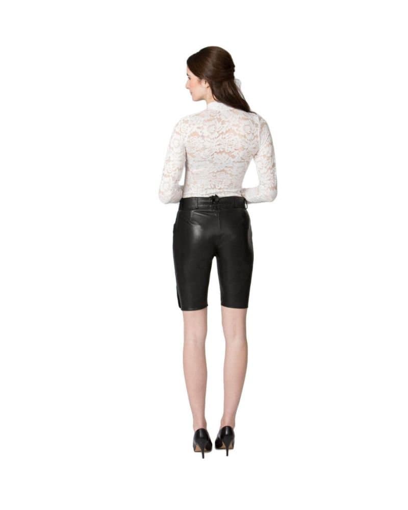 Coburg – Midnight Noir Women’s Lederhosen thumbnail 4