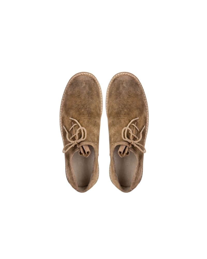 Kempten – Oktoberfest Taupe Suede Lederhosen Shoes thumbnail 2