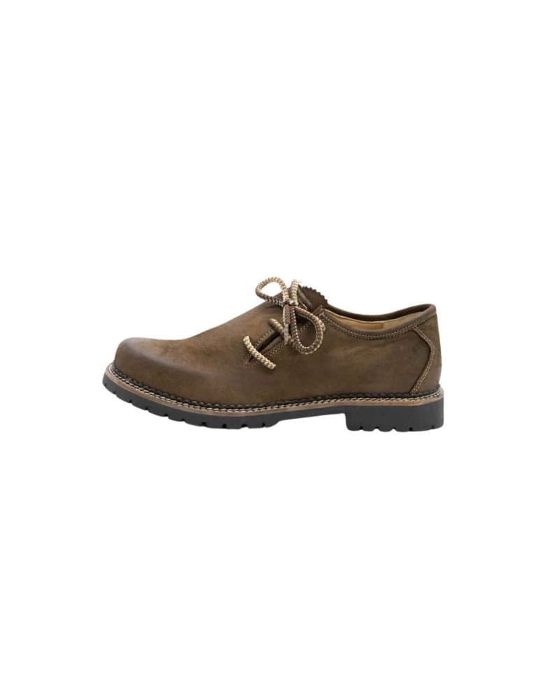 Oktoberfest Chestnut Suede Lederhosen Shoes thumbnail 2