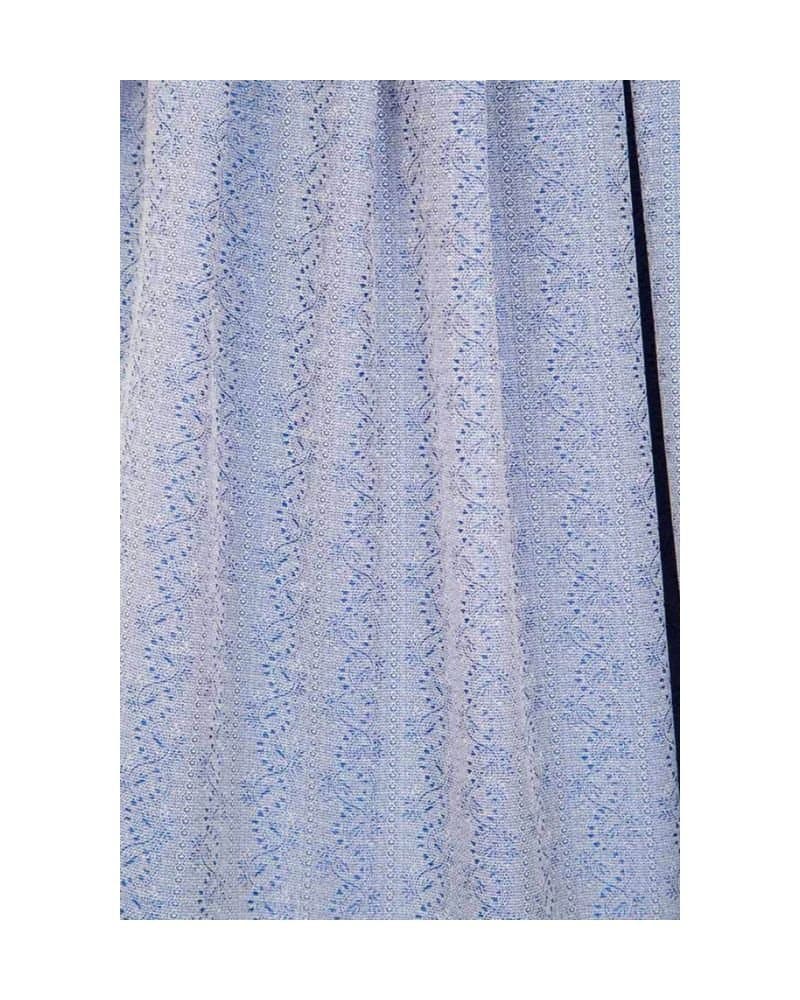 Simone – Midnight Blue Jacquard Dirndl with Lavender Apron thumbnail 3