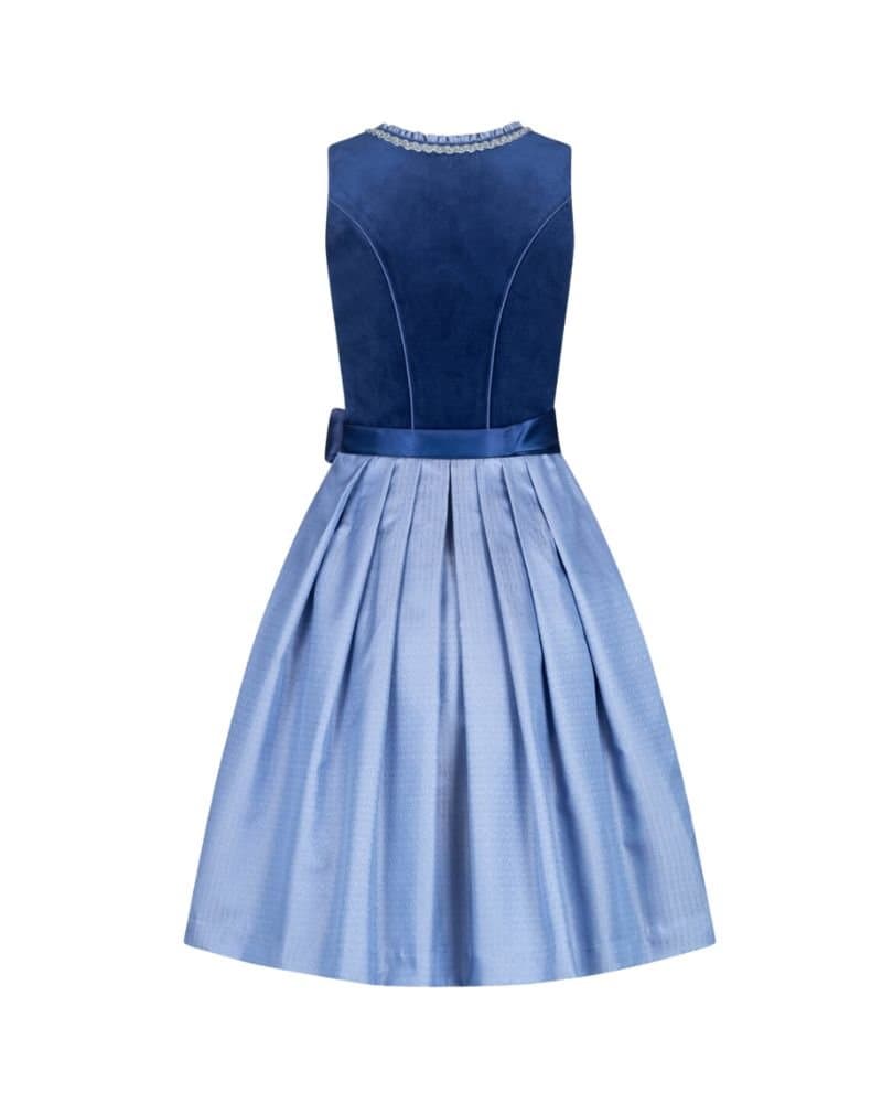 Thomalla – Deep Sapphire Velvet & Ice Silver Dirndl thumbnail 3