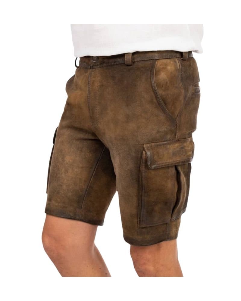 Inzell Mocha Cargo Lederhosen thumbnail 3
