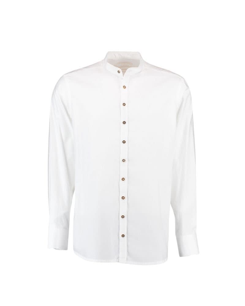 Harzgebirge – Snowpeak Grandad Collar Lederhosen Shirt