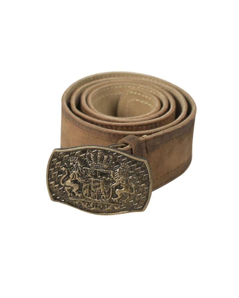 Passau – Chestnut Brown Trachten Belt