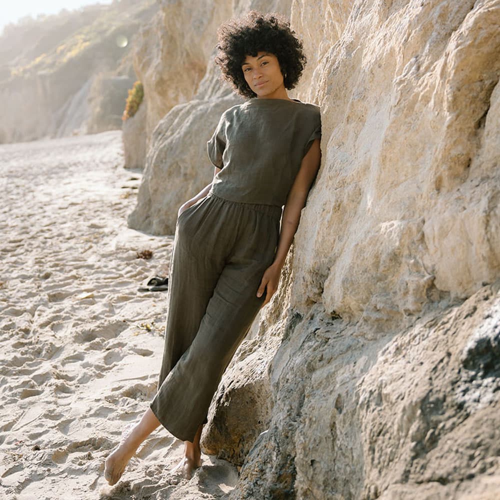 Boatneck Cropped Top thumbnail 2