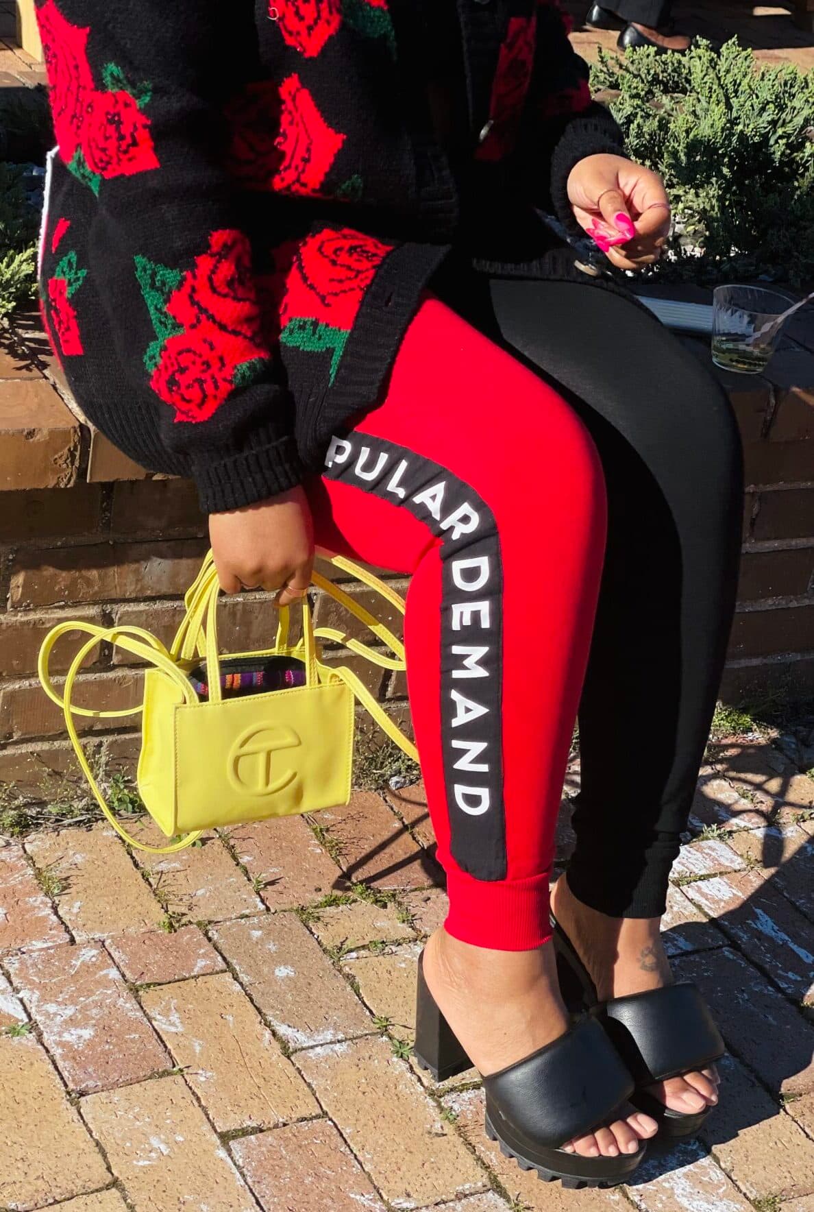 Black by Popular Demand® Unisex Homage Jogger Sweatpants