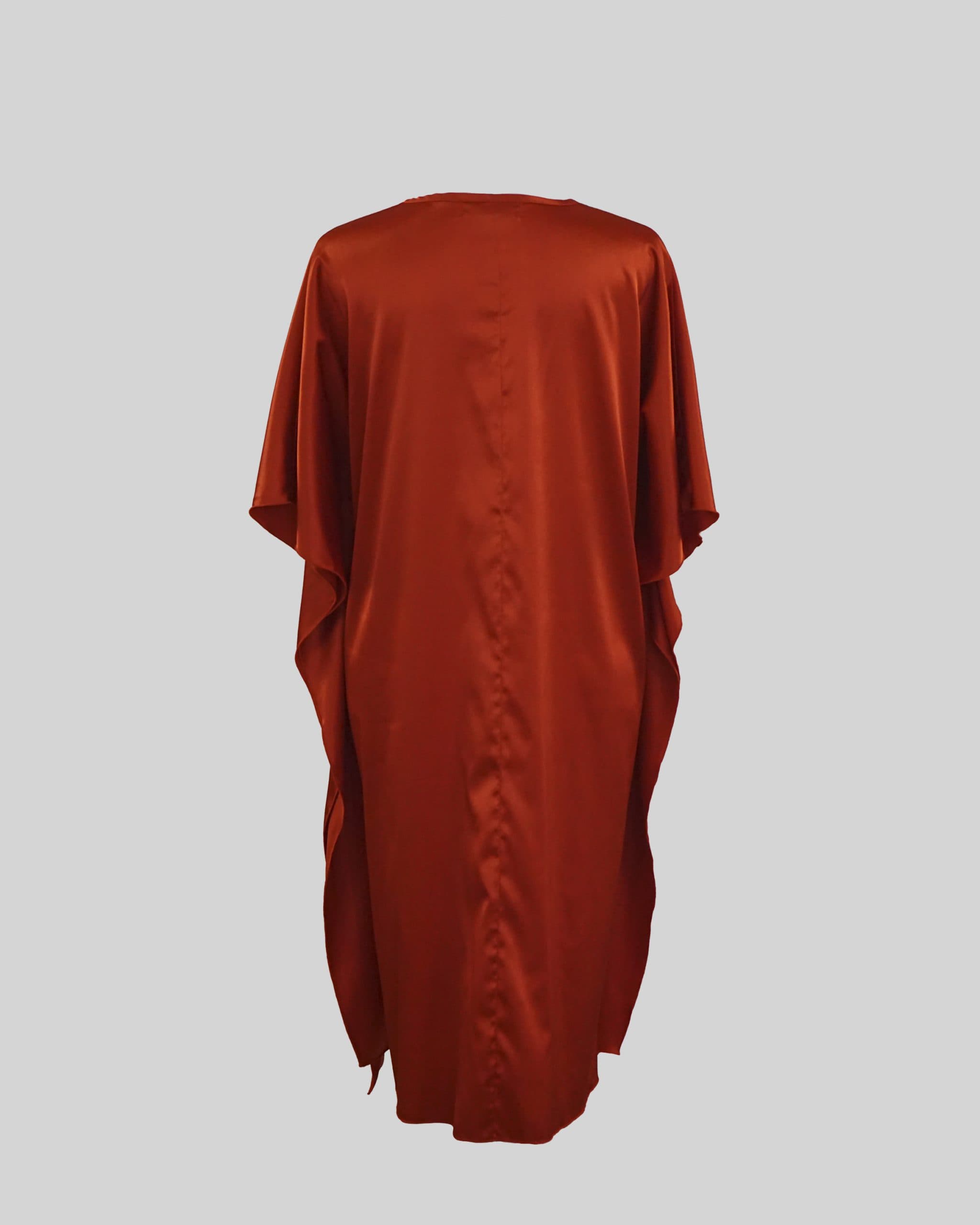 Notch Neck Tunic Midi Dress thumbnail 4