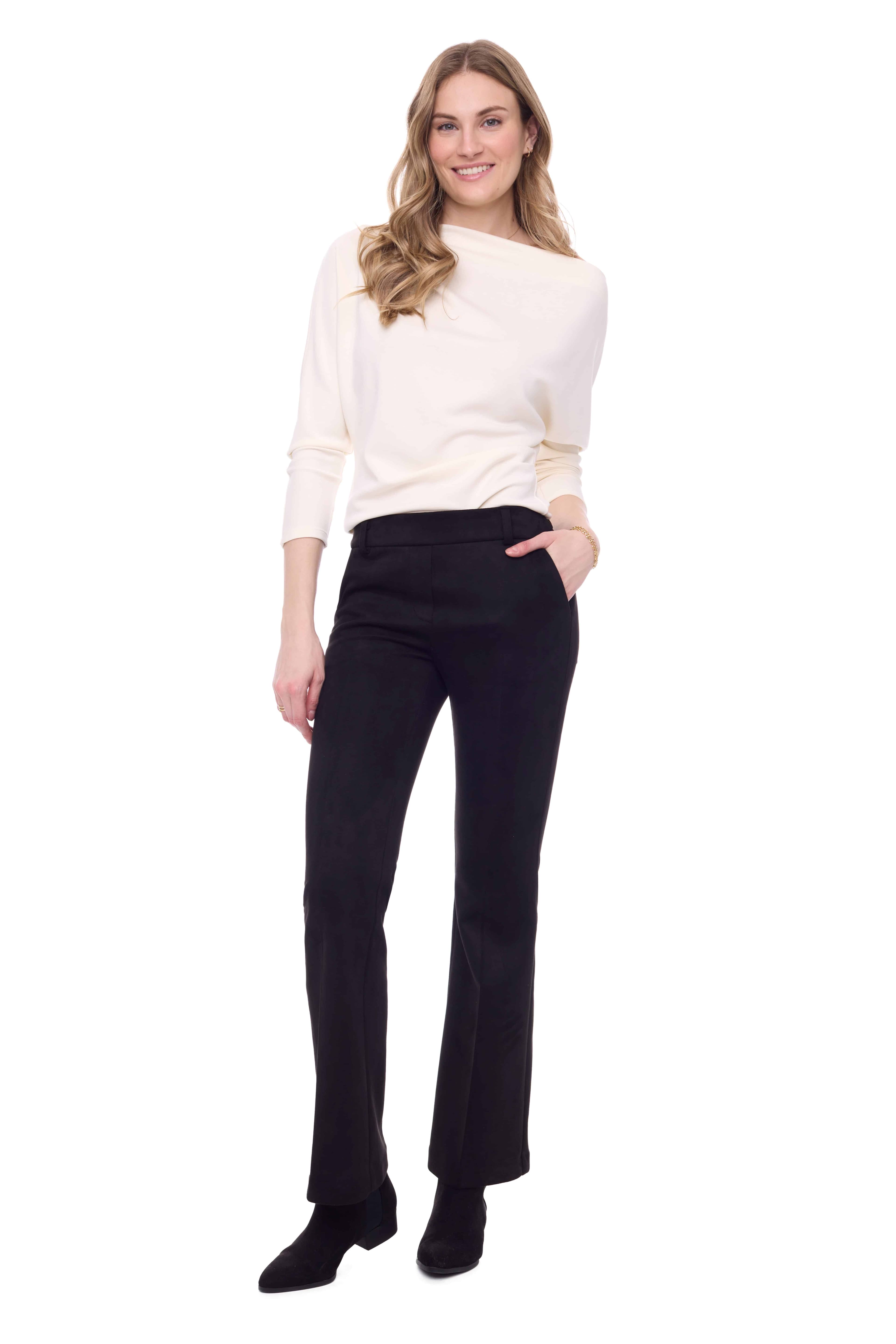 PAITYN FAUX SUEDE BOOTCUT PANT