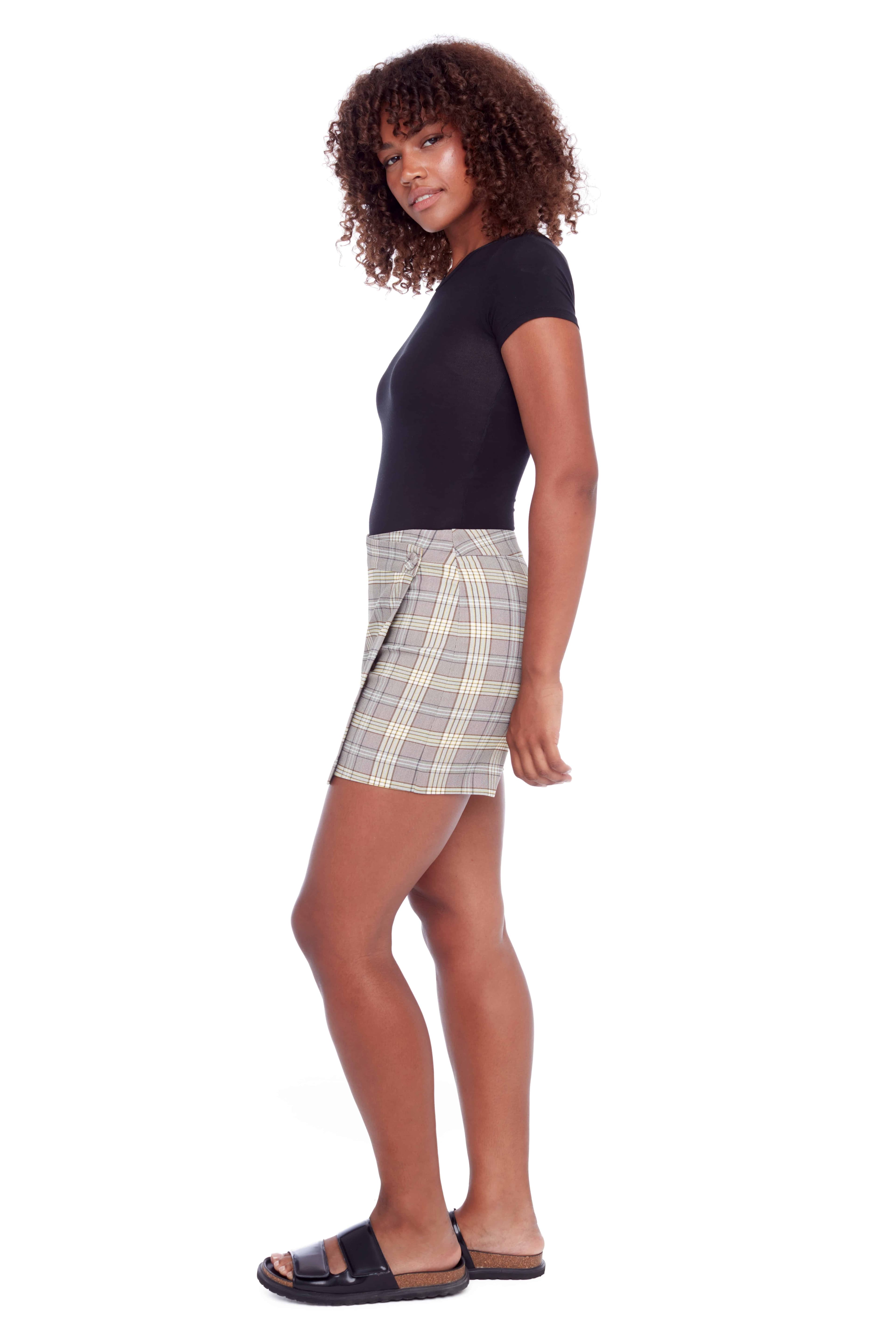 SHIRA BOOMER PLAID SKORT thumbnail 2