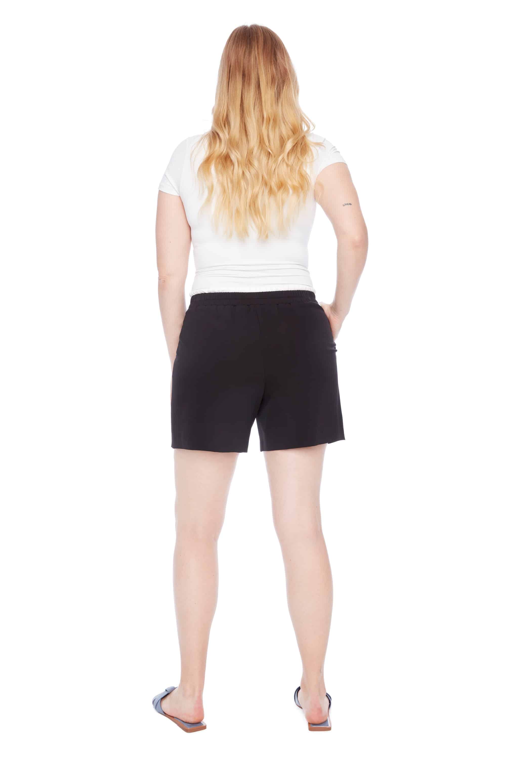 FIONA SOLID VEGAN SILK SHORT thumbnail 2