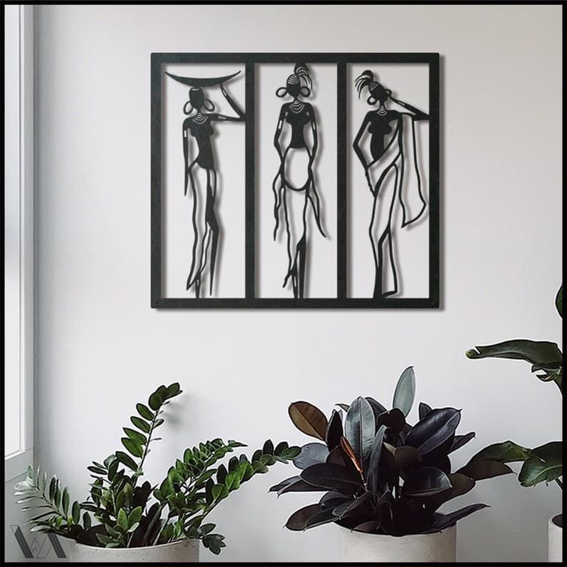 3 Piece Metal Wall Art