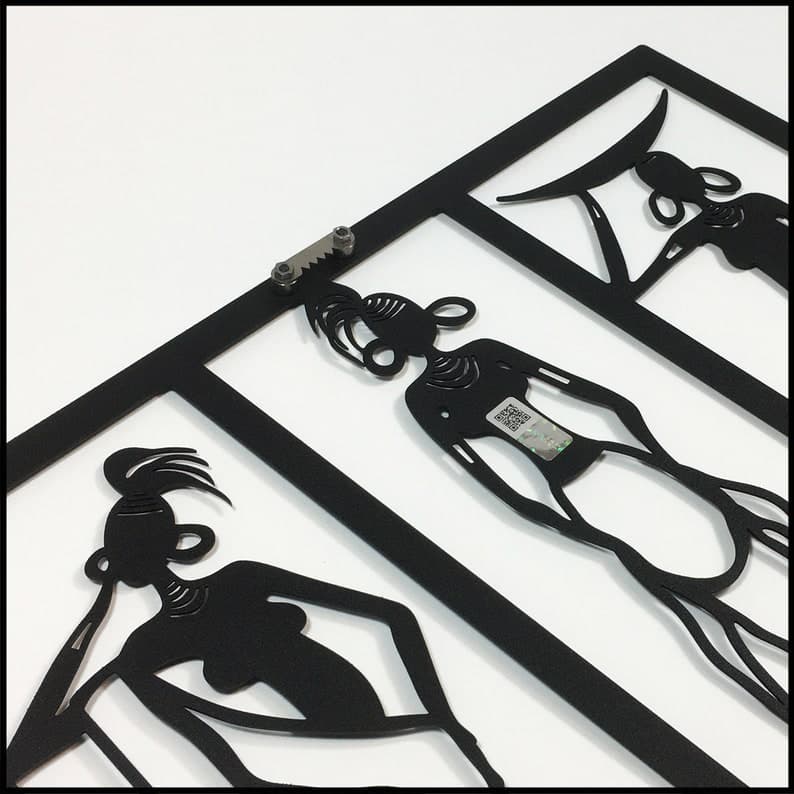3 Piece Metal Wall Art thumbnail 3