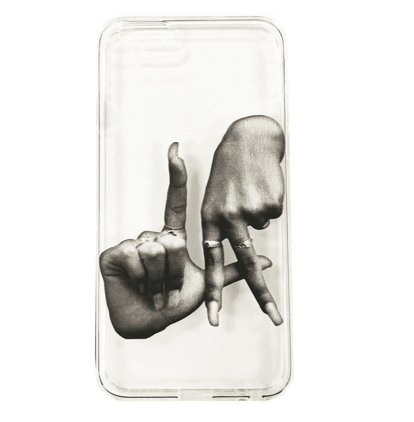 LA Hands iPhone 7/8 Clear Case