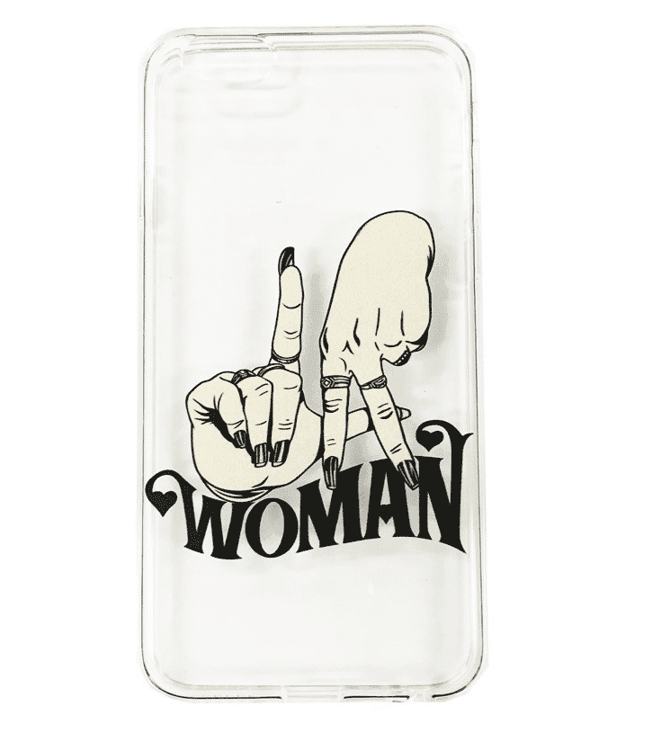 LA Hands Woman Color Clear iPhone 7/8 Case