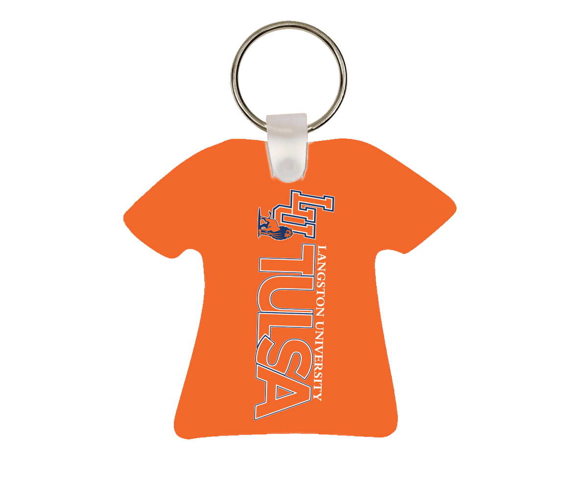 LU Tulsa – Keychain – Orange