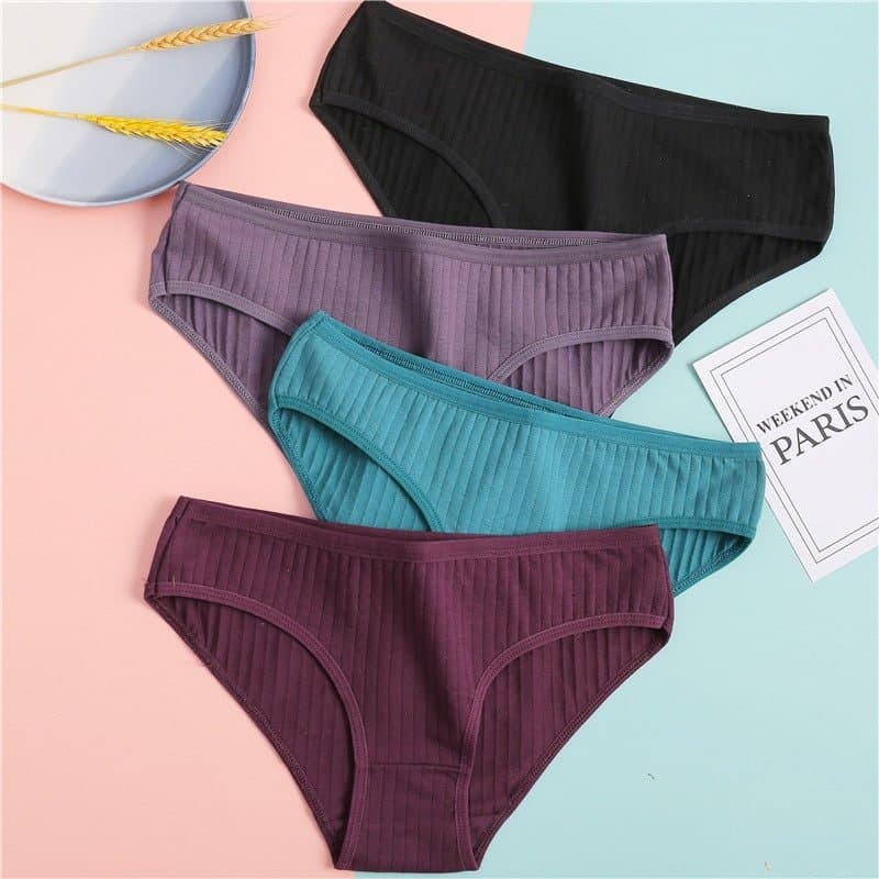 Luvander Stretch Cotton Panties – 3PCS