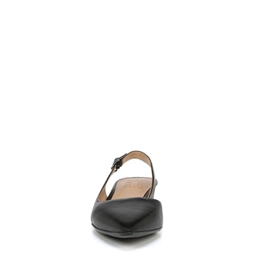 Naturalizer Women's Banks Slingback Pump, Black Leather, 8 thumbnail 4