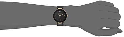 Anne Klein Women's AK/1018BKBK Black Ceramic Bracelet Watch with Diamond Accent thumbnail 3