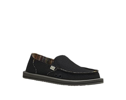 Sanuk Donna Hemp – Women's Loafers Black – 7 thumbnail 3