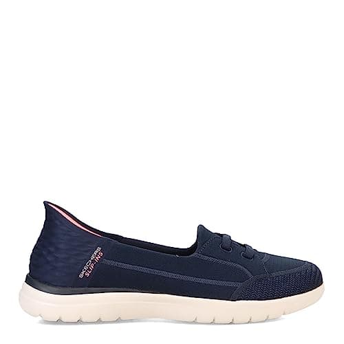 Skechers Women'sSlip-ins: On-The-GO Flex – Top Notch, Navy, 9 thumbnail 2