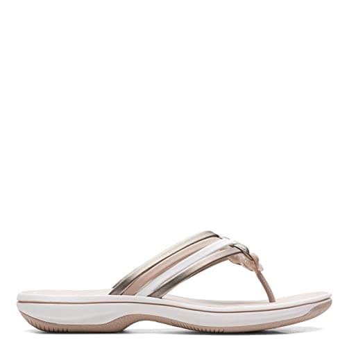 Clarks Breeze Coral , Metallic Combi, 9 Medium thumbnail 2