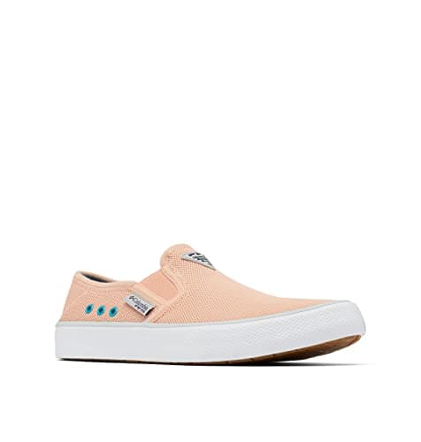 Columbia Women's Slackwater Breeze Slip PFG, Light Coral/White, 7