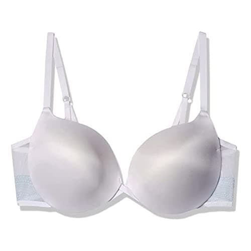 Maidenform womens Love the Lift Push Up &amp; in Demi Dm9900 Bra, White/Paris Nude Strappy Lace, 36B US