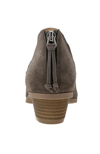Kenneth Cole REACTION Women's Side Way Low Heel Ankle Bootie, Concrete, 8 M US thumbnail 3
